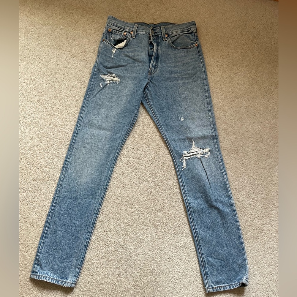 Levi’s 501 straight leg jeans